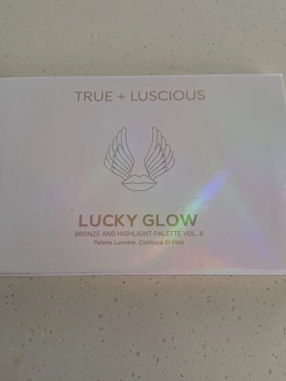 Lucky Glow Bronze & Highlight Palette - Iridescent White